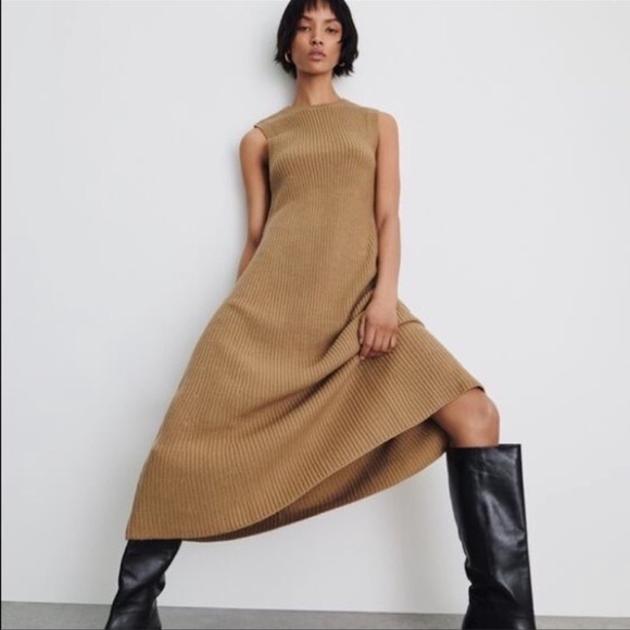 Zara Dresses & Skirts - ZARA Knit A-Line Dress